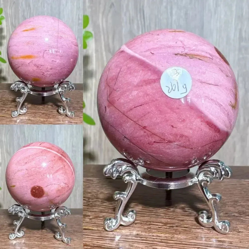 Mookaite Jasper Natural Sphere-Spheres-Ali-Mookaite-267g 5.9cm-Crystal Destiny