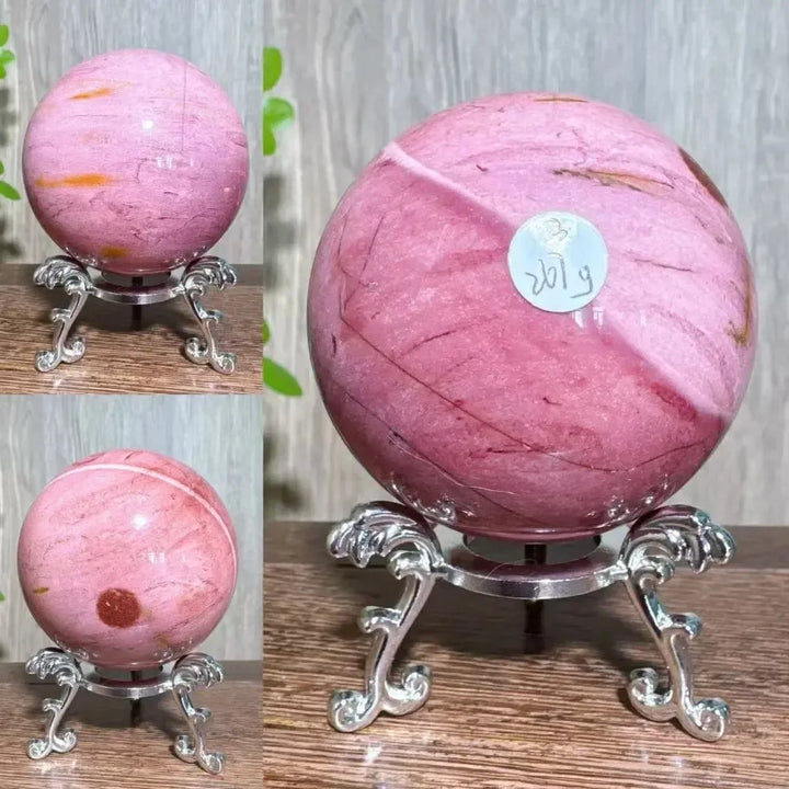 Mookaite Jasper Natural Sphere-Spheres-Ali-Mookaite-267g 5.9cm-Crystal Destiny