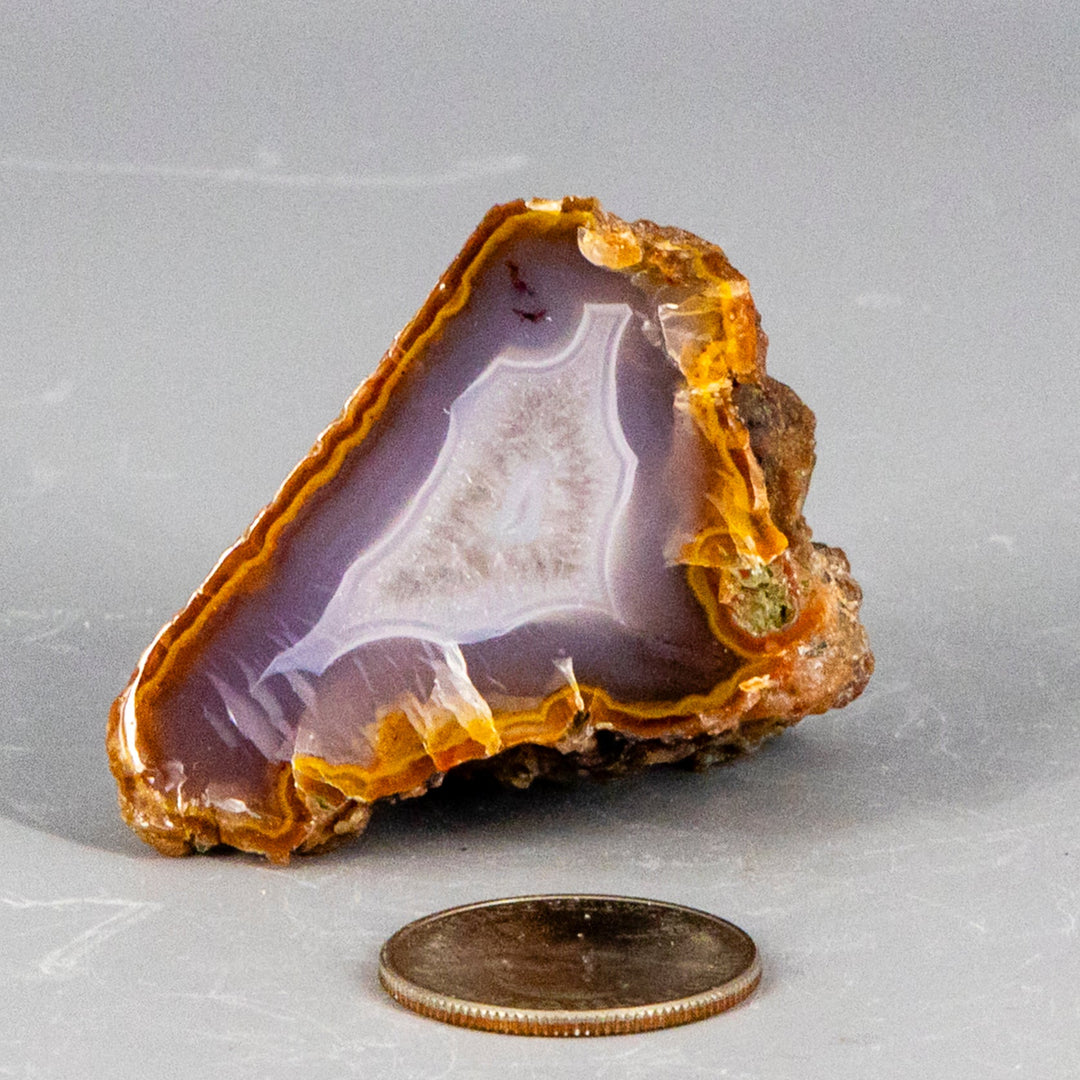 Moroccan Agate Geode Slice-Geodes-Crystal Destiny-Moroccan Agate-68g - 2.00" x 1.50"-Crystal Destiny
