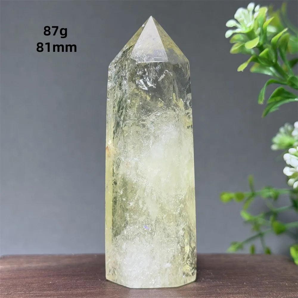 Natural Citrine Crystal Tower