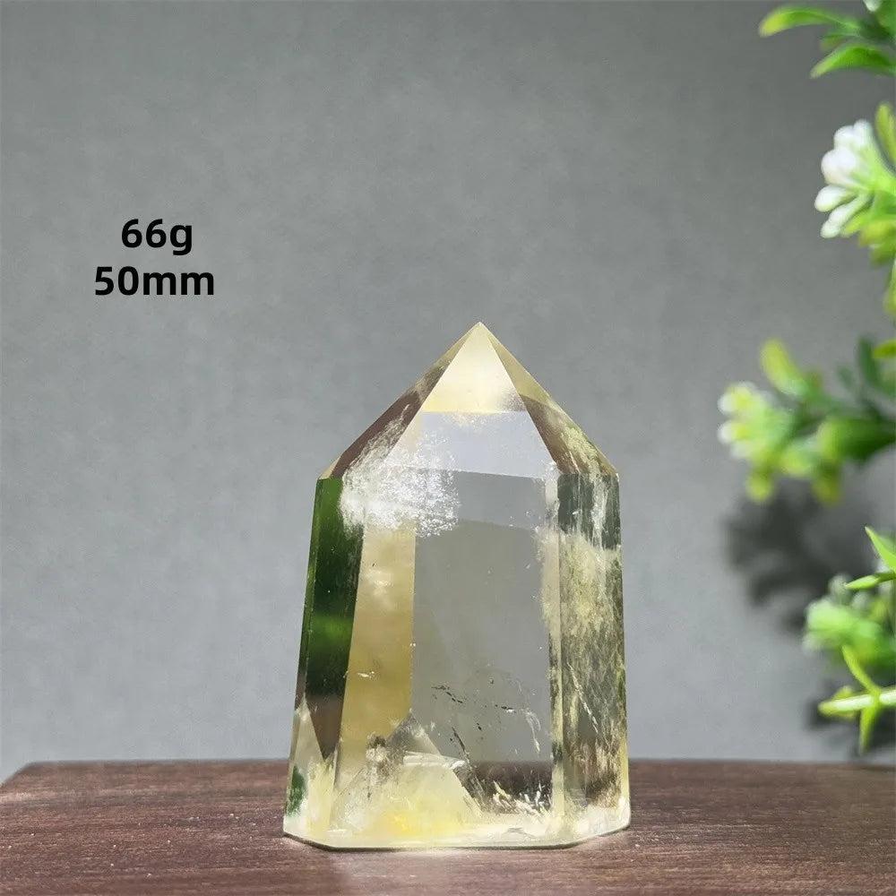Natural Citrine Crystal Tower