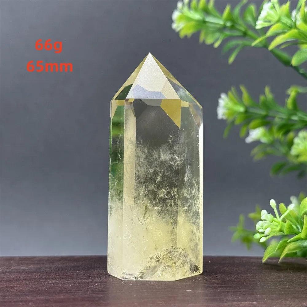 Natural Citrine Crystal Tower