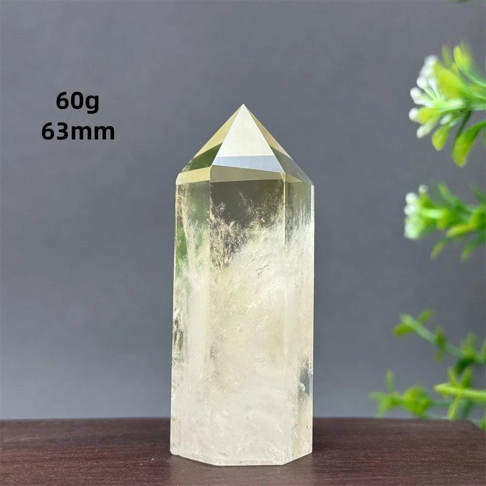 Natural Citrine Crystal Tower