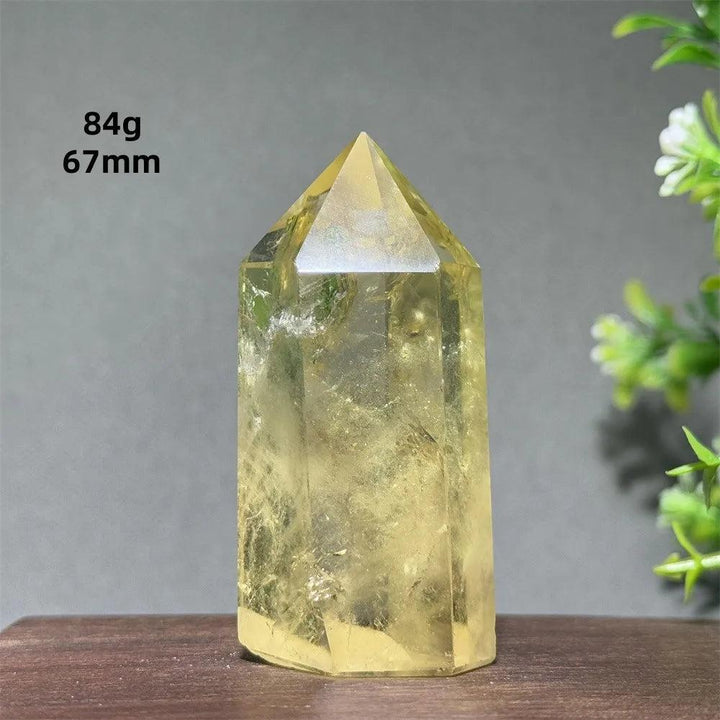 Natural Citrine Crystal Tower