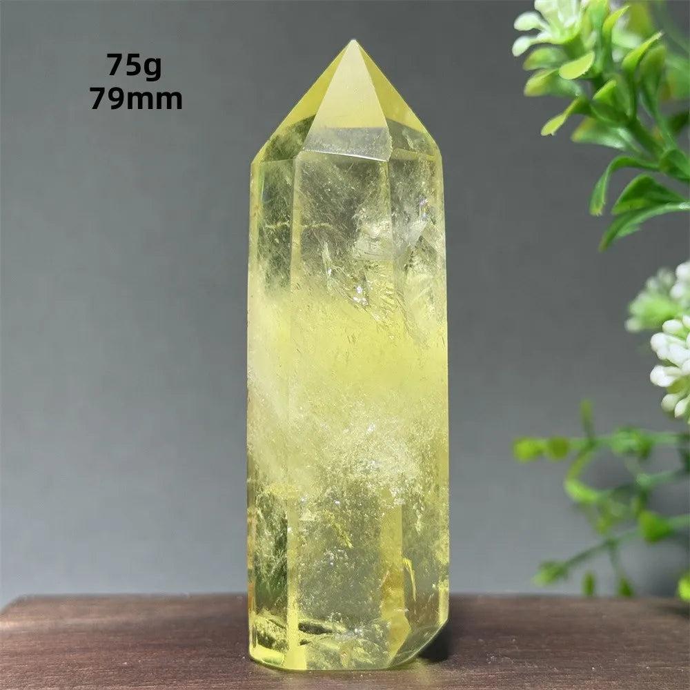 Natural Citrine Crystal Tower
