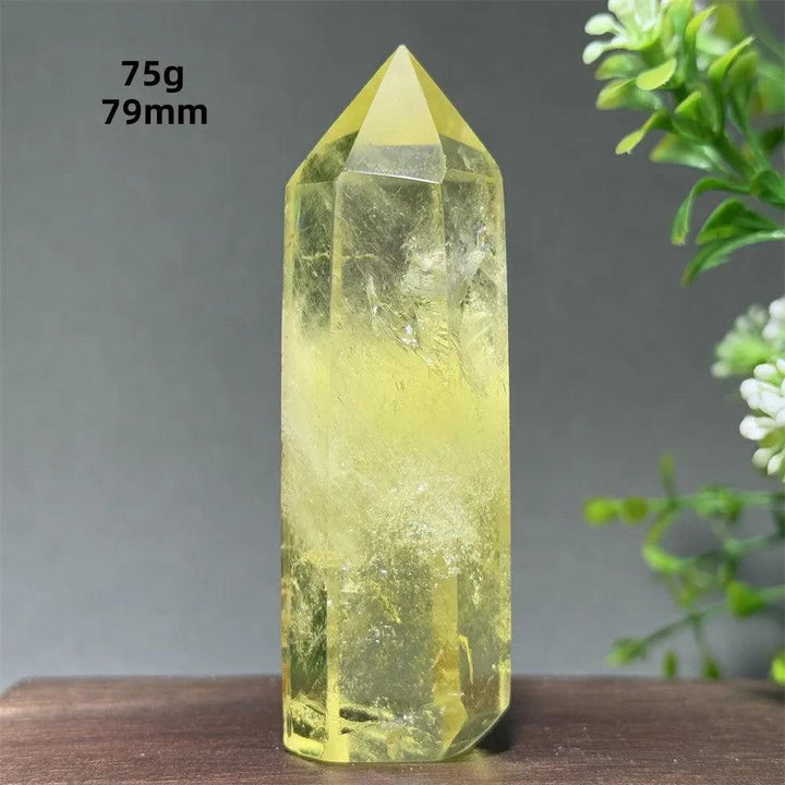 Natural Citrine Crystal Tower