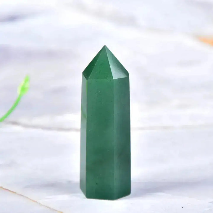Natural Crystal Towers In 36 Materials 70-80mm-Towers-Ali-Aventurine-70-80mm-Crystal Destiny