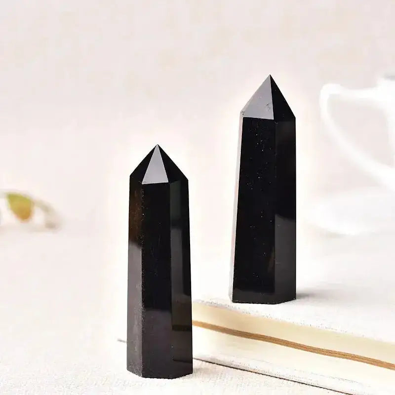 Natural Crystal Towers In 36 Materials 70-80mm-Towers-Ali-Obsidian-70-80mm-Crystal Destiny