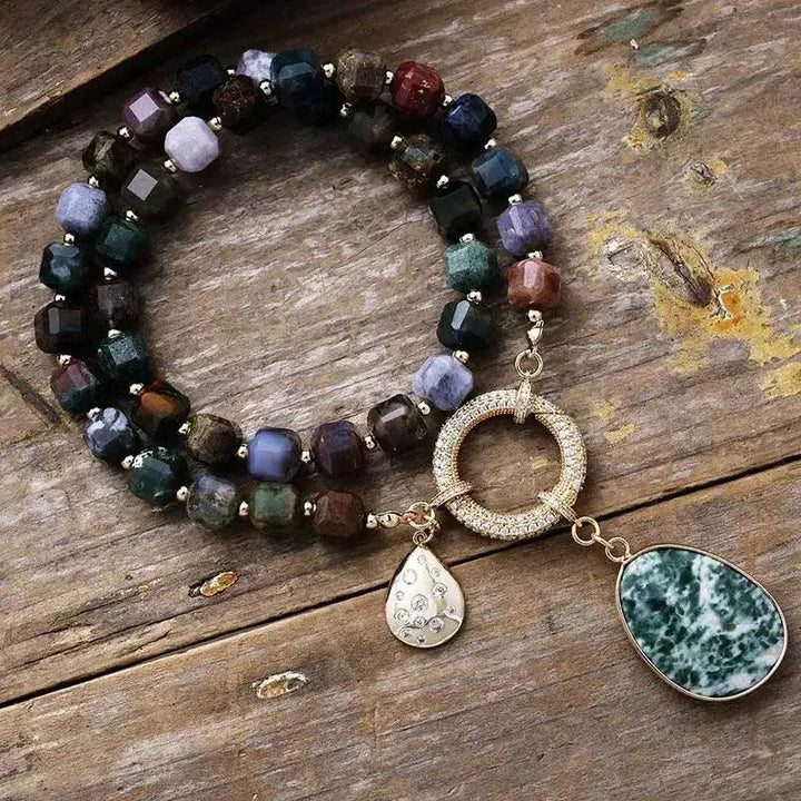 Natural Crystals Pendant Necklaces