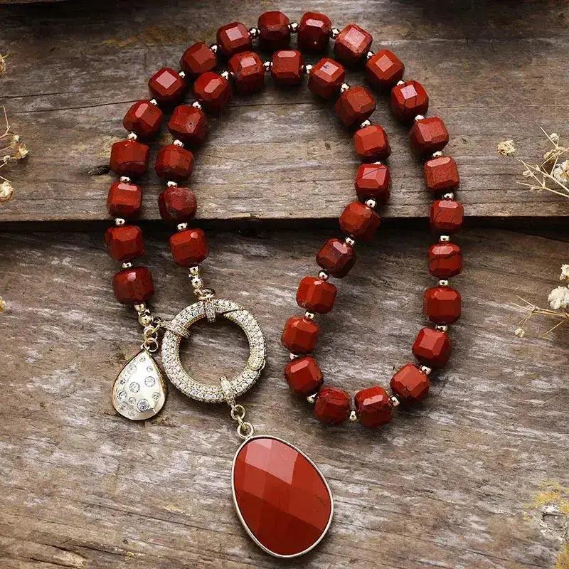 Natural Crystals Pendant Necklaces