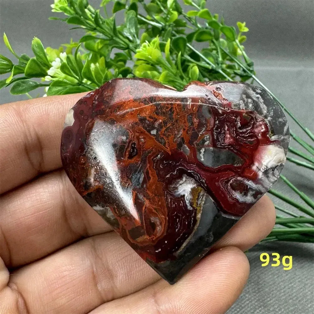 Natural Gemstone Mexican Agate Love Home Garden Decoration Reiki Meditation Treatment Chakra Witchcraft Energy Stone-Crystal Destiny-93g-Crystal Destiny