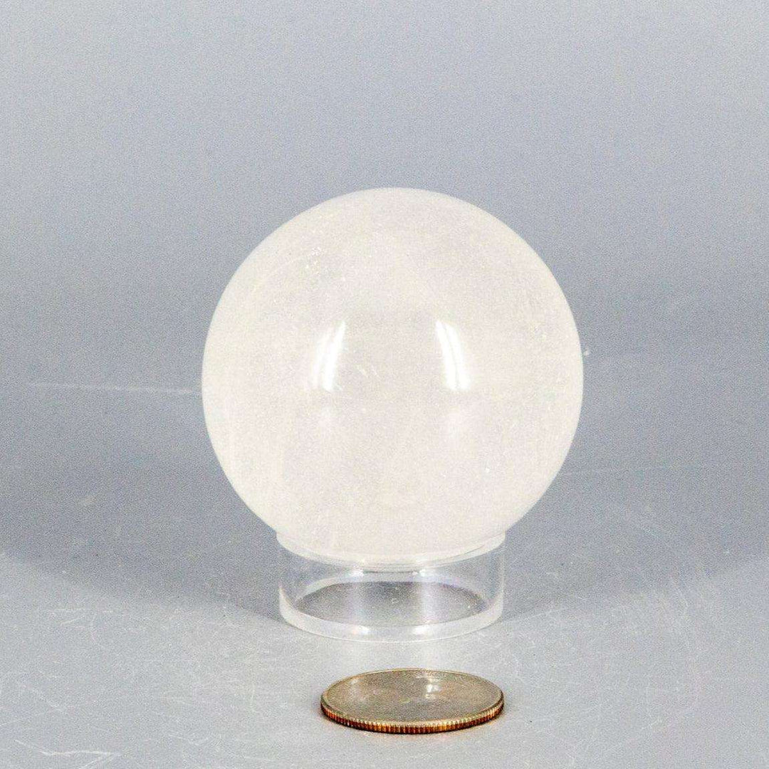 Natural Quartz Sphere Master Healer 53-55mm-Spheres-Crystal Destiny-Quartz-226g - 55mm Diameter-Crystal Destiny