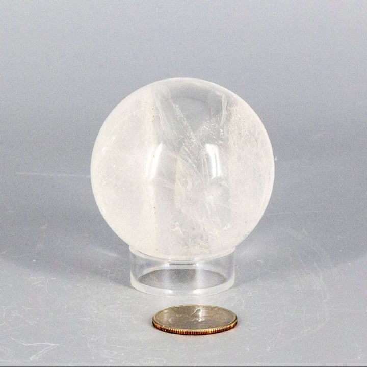 Natural Quartz Sphere Master Healer 53-55mm-Spheres-Crystal Destiny-Quartz-226g - 55mm Diameter-Crystal Destiny
