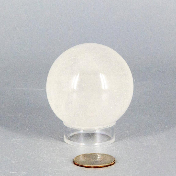 Natural Quartz Sphere "The Master Healer" 53-55MM-Spheres-Crystal Destiny-Quartz-226g - 55mm Diameter-Crystal Destiny