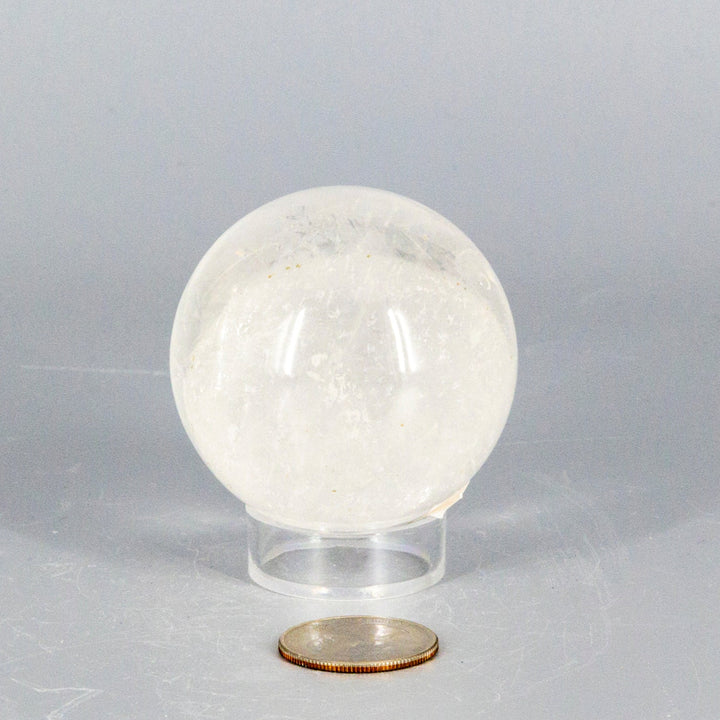 Natural Quartz Sphere "The Master Healer" 53-55MM-Spheres-Crystal Destiny-Quartz-226g - 55mm Diameter-Crystal Destiny