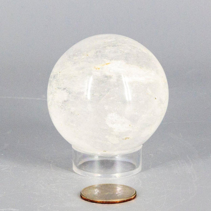 Natural Quartz Sphere "The Master Healer" 53-55MM-Spheres-Crystal Destiny-Quartz-226g - 55mm Diameter-Crystal Destiny