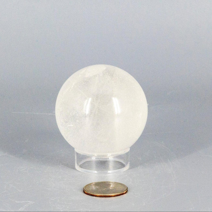 Natural Quartz Sphere "The Master Healer" 53-55MM-Spheres-Crystal Destiny-Quartz-226g - 55mm Diameter-Crystal Destiny