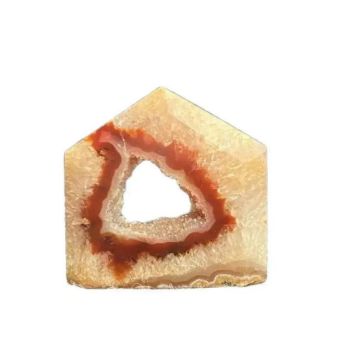 Natural Red Agate Geode Tower Exact Pick 34-80mm