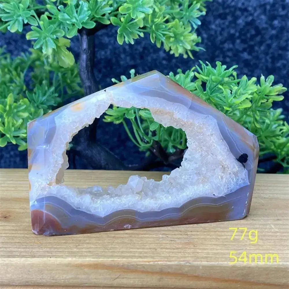 Natural Red Agate Geode Tower Exact Pick 34-80mm