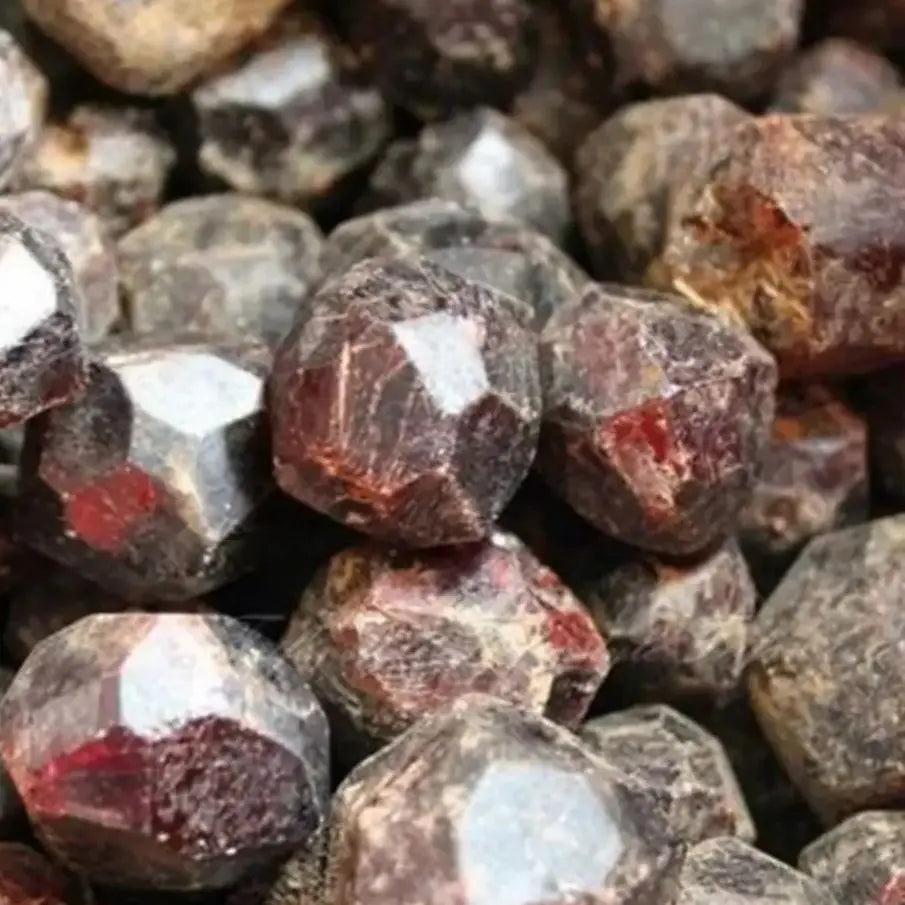 Natural Red Garnet Rough Stone for Passion & Healing