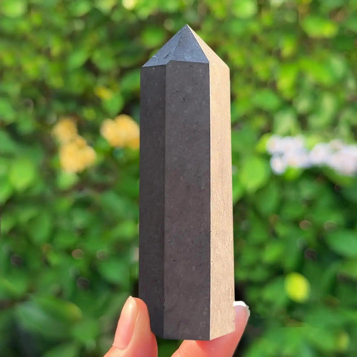Natural Shungite Towers