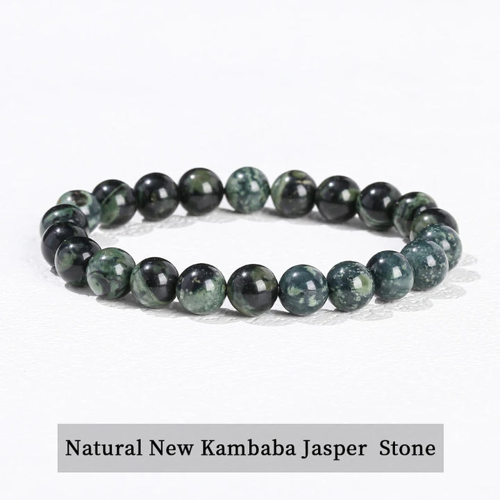 Natural Stone Beaded Bracelet in 30+ Crystal Varieties