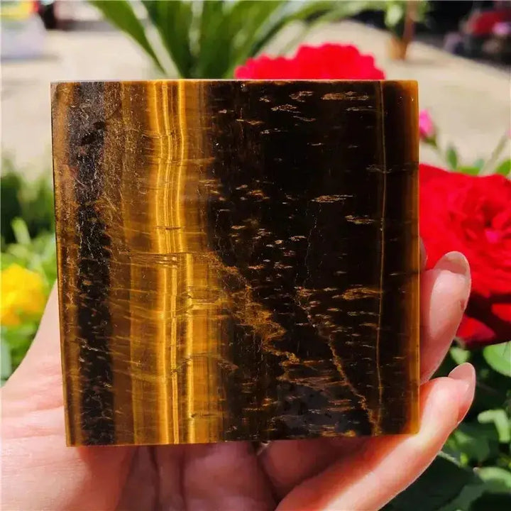 Natural Tiger’s Eye Crystal Pyramids-Pyramids-Ali-Tiger's Eye-30mm-Crystal Destiny