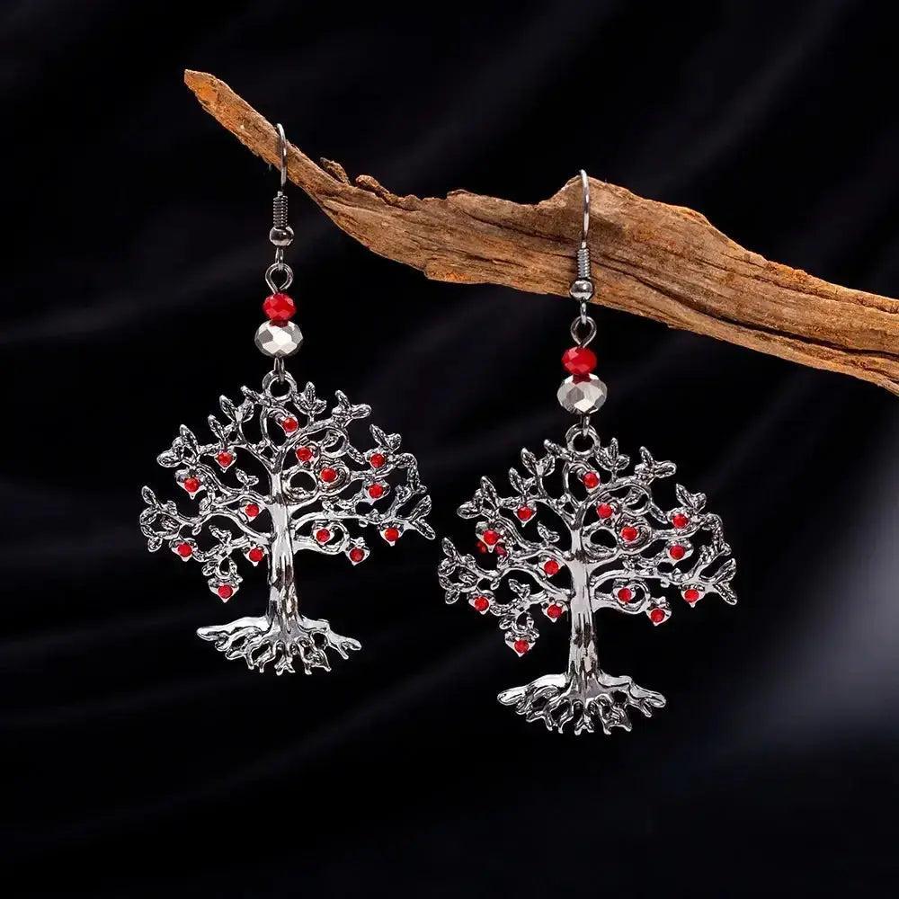 New Style Tree of Life Acrylic Earrings