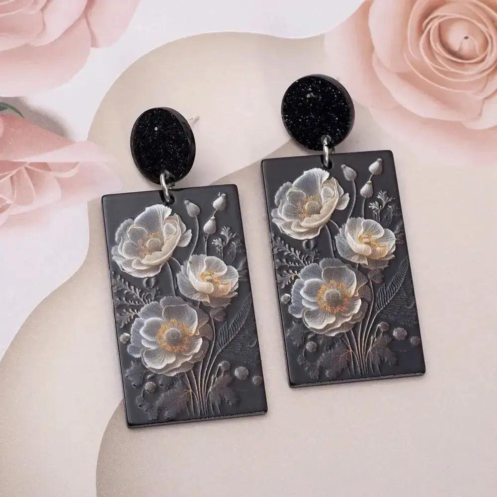 New Style Tree of Life Acrylic Earrings