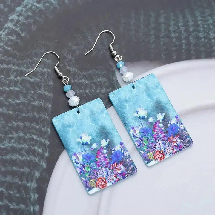 New Style Tree of Life Acrylic Earrings