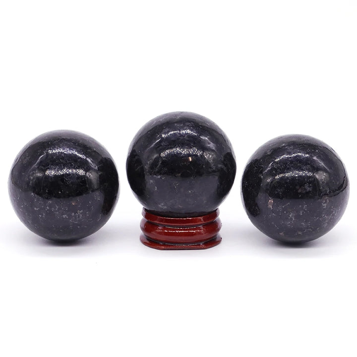 Nuumite Crystal Sphere with Stand