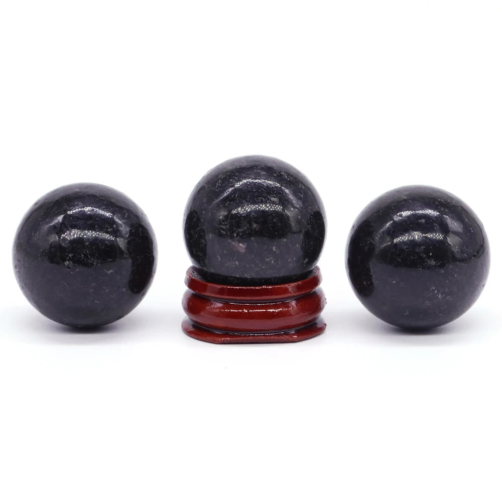 Nuumite Crystal Sphere with Stand