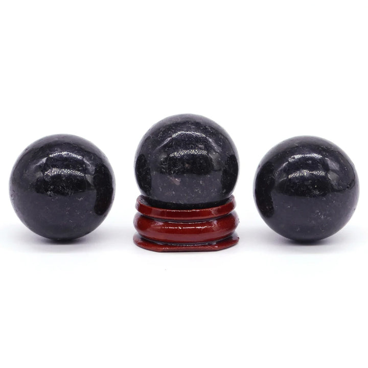 Nuumite Crystal Sphere with Stand