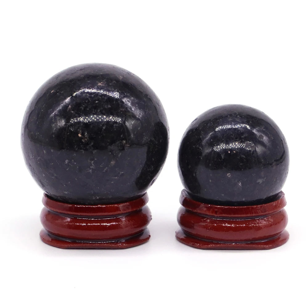 Nuumite Crystal Sphere with Stand
