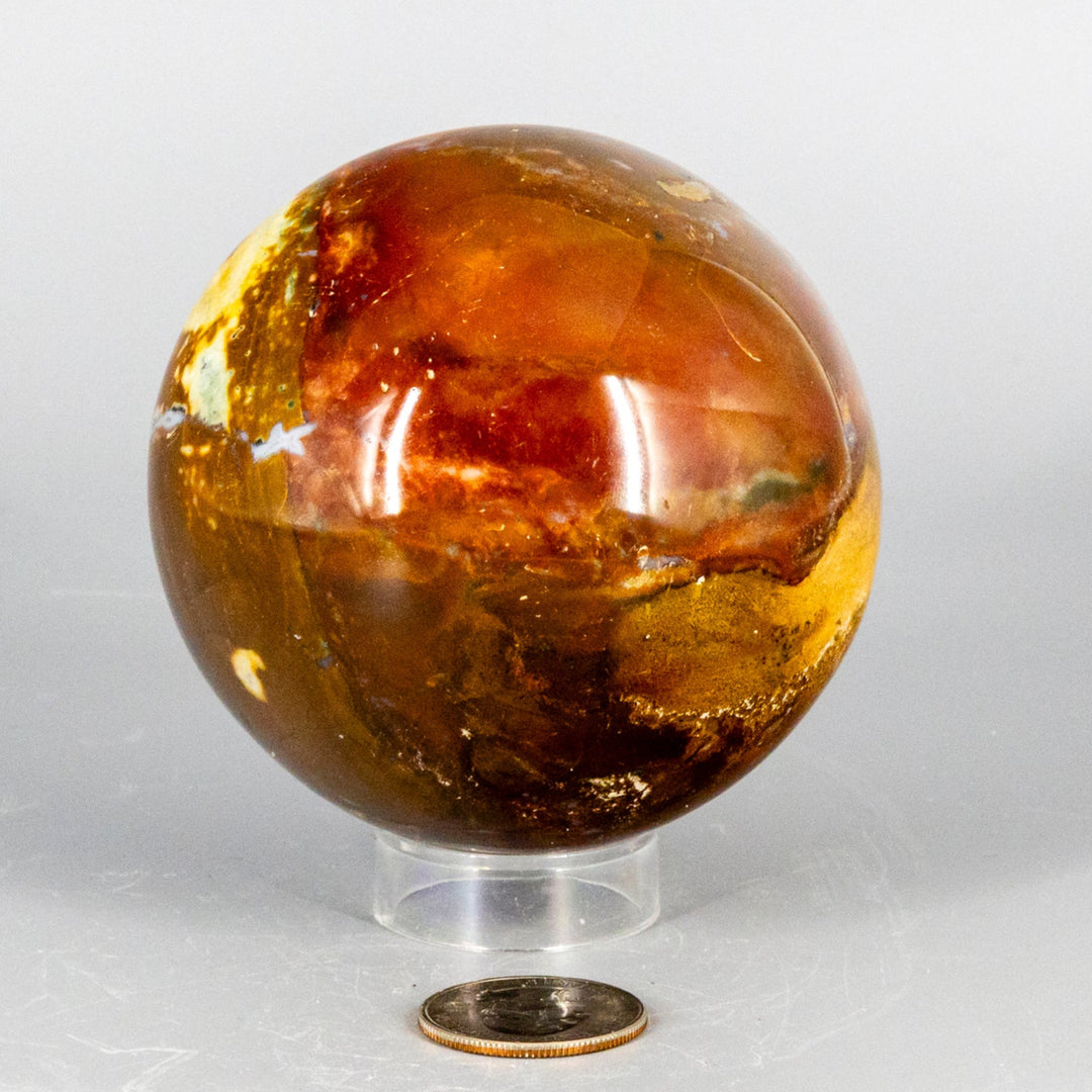 Ocean Jasper Sphere - 80mm (692g)-Spheres-Crystal Destiny-Ocean Jasper-692g - 80mm Diameter-Crystal Destiny