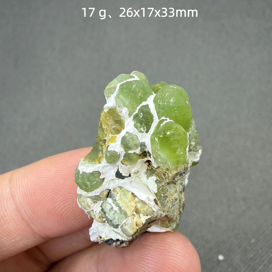 Peridot Crystal Cluster