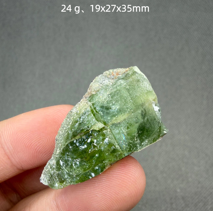 Peridot Crystal Cluster