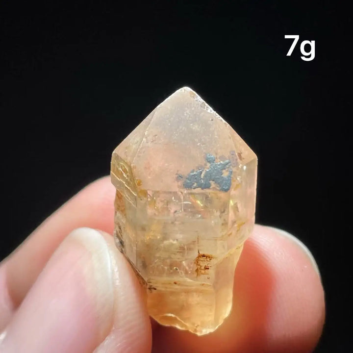 Petroleum Quartz Crystal Specimen UV Reactive