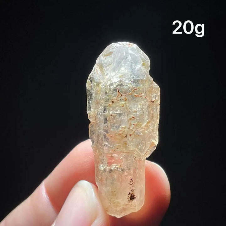 Petroleum Quartz Crystal Specimen UV Reactive