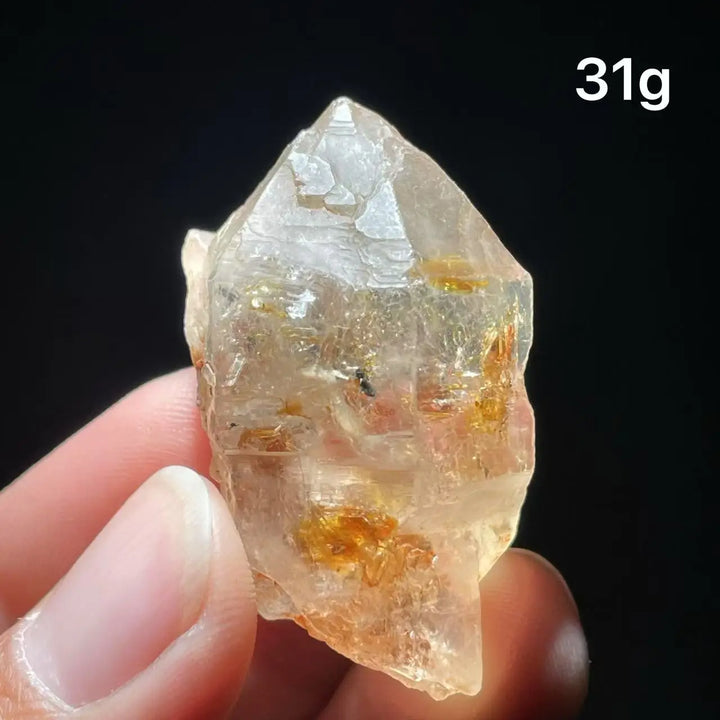Petroleum Quartz Crystal Specimen UV Reactive