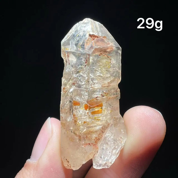 Petroleum Quartz Crystal Specimen UV Reactive