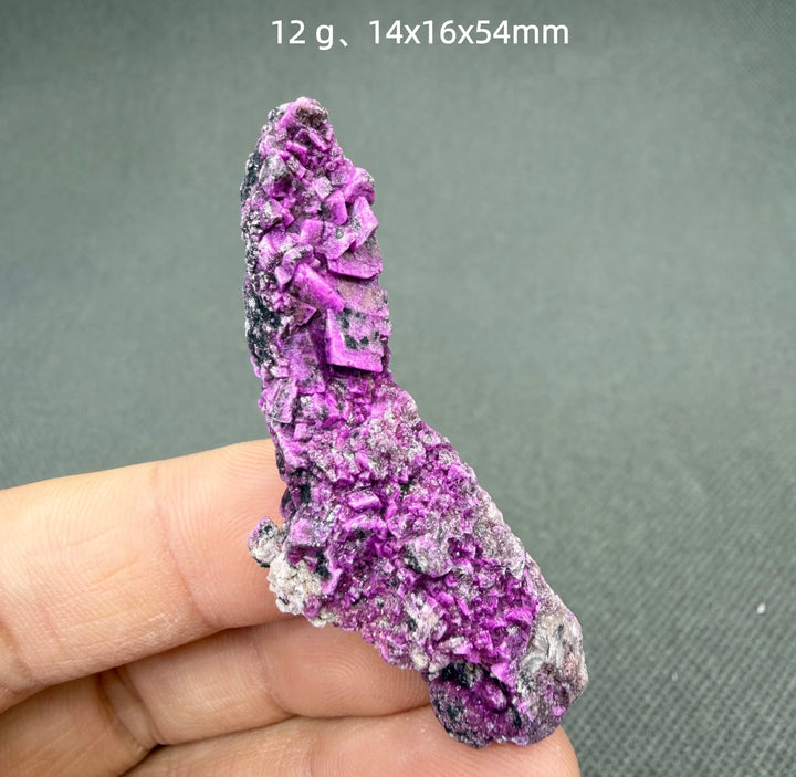 Pink Cobaltocalcite Crystal Cluster Specimen