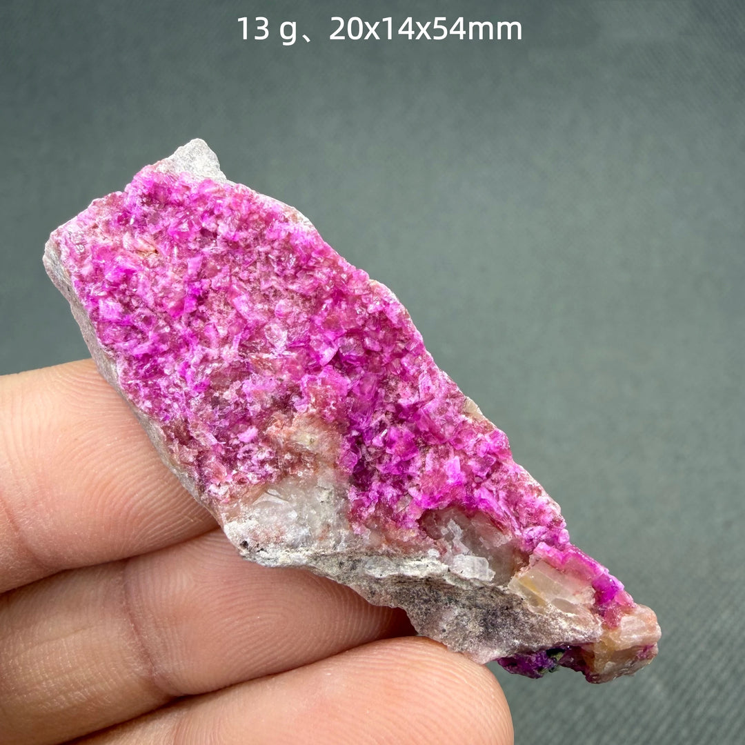 Pink Cobaltocalcite Crystal Cluster Specimen