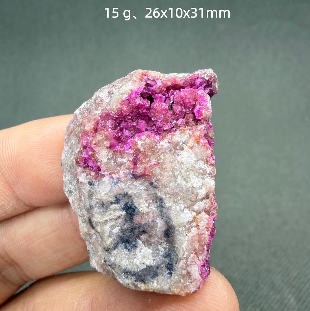 Pink Cobaltocalcite Crystal Cluster Specimen