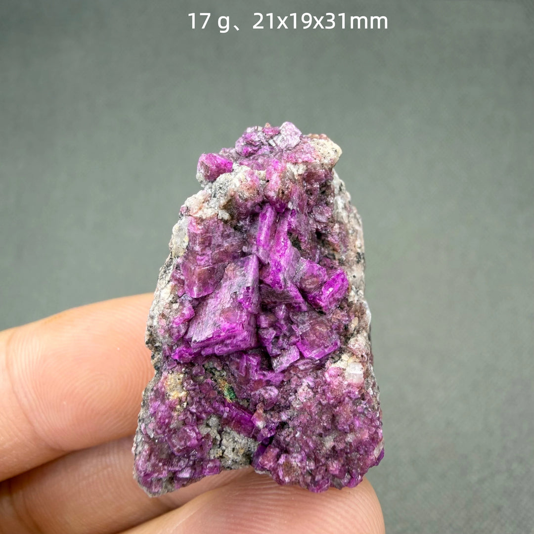 Pink Cobaltocalcite Crystal Cluster Specimen