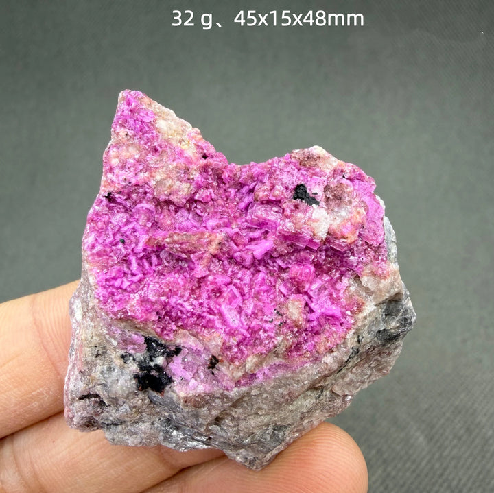 Pink Cobaltocalcite Crystal Cluster Specimen