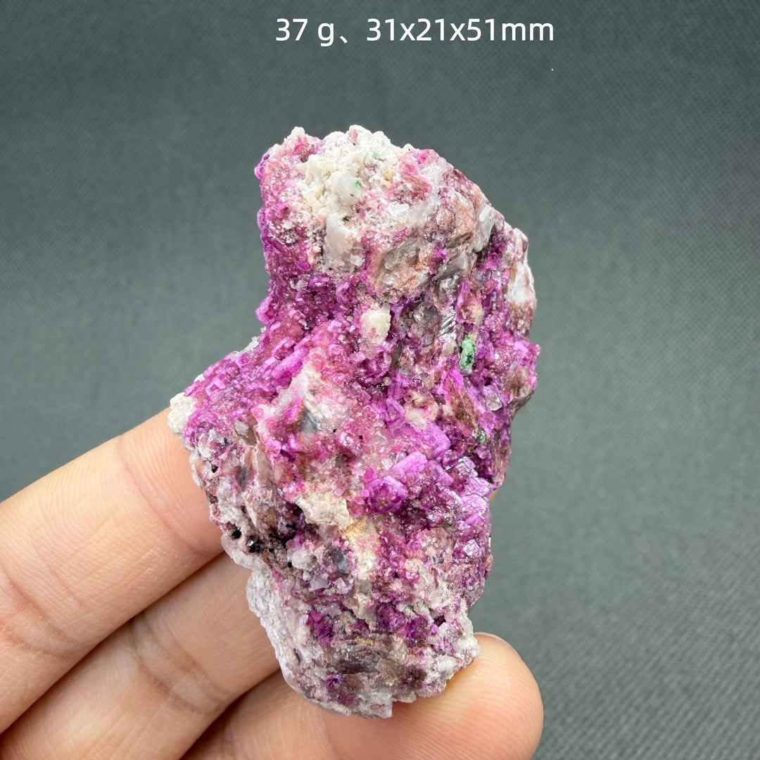 Pink Cobaltocalcite Crystal Cluster Specimen