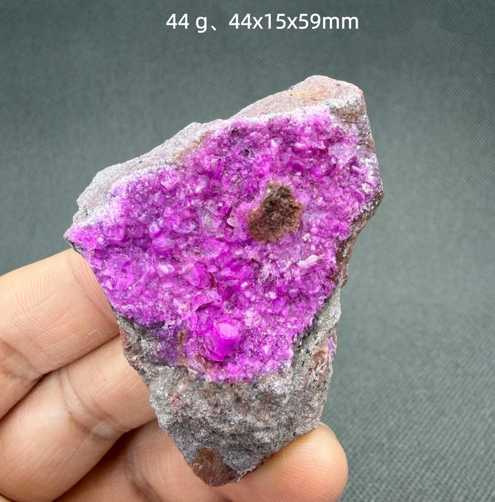 Pink Cobaltocalcite Crystal Cluster Specimen