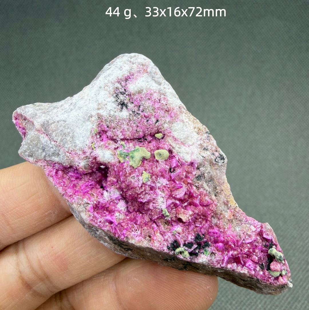 Pink Cobaltocalcite Crystal Cluster Specimen