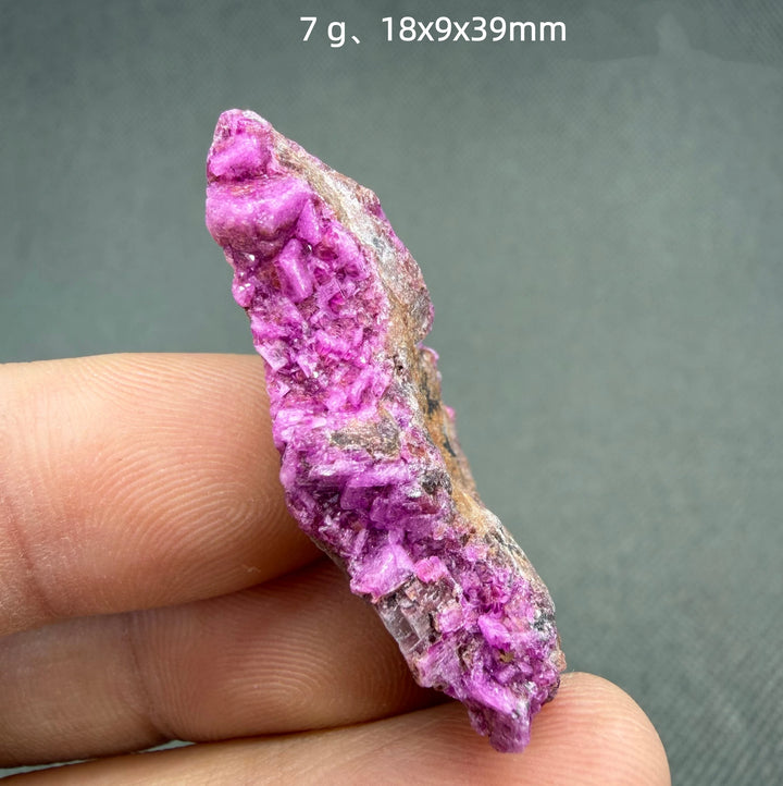 Pink Cobaltocalcite Crystal Cluster Specimen